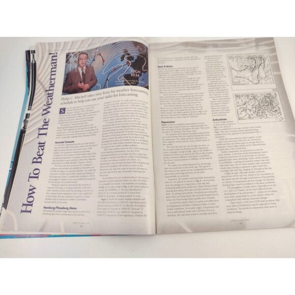 Shortwave Magazine Britain Radio Oct 1997 Antenna Weather Vintage Technology - Picture 4 of 9